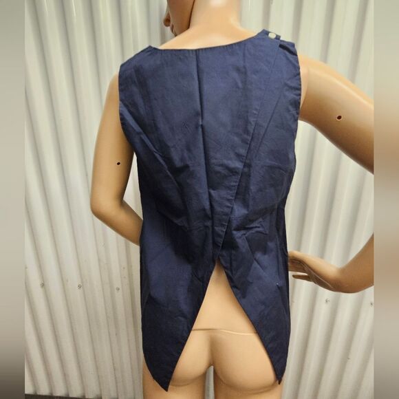 Everlane The Cotton Poplin Cutaway Tank - Picture 10 of 12